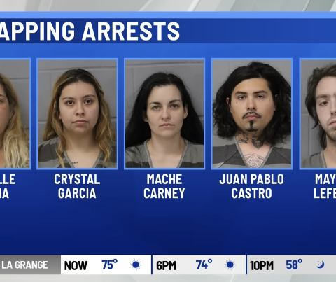 Five Roommates mugshots